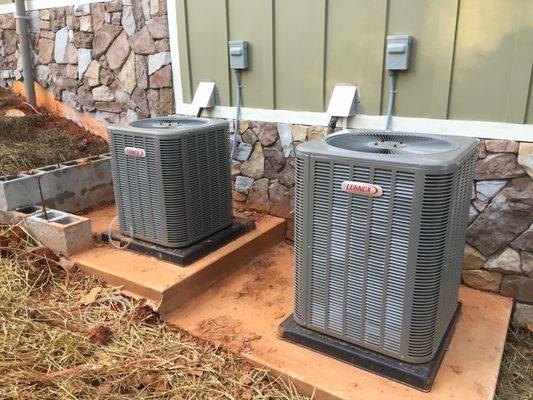 Two Lennox Condensing units