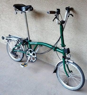 British Racing Green 2013 Brompton