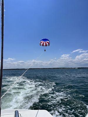 Flying high off Rudee inlet