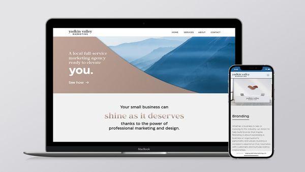 Yadkin Valley Marketing: Website Design and Development