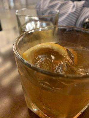 Old fashioned and Jameson