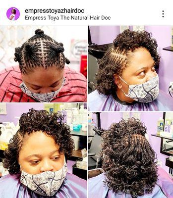 Sisterlocks Establishment / Retightening & Style