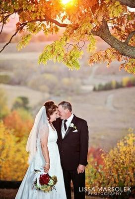 One of the many weddings held at Grandview Ceremony site