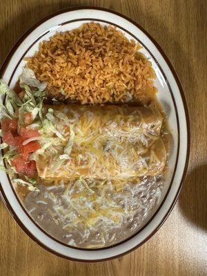 Chicken enchiladas! So good!