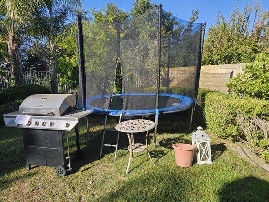 Trampoline removal