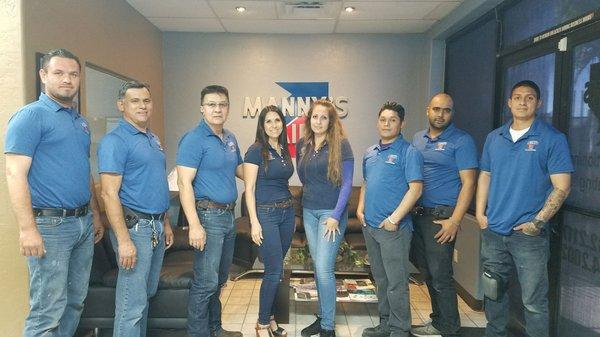 Manny's Air Mesa Team