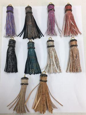 Leather tassel