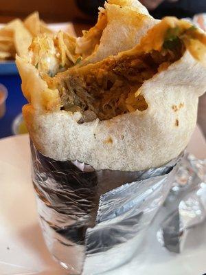 Carnitas burrito