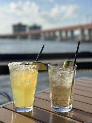 Margarita and Dark and Stormy