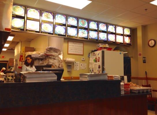 Just your usual Chinese take-out with same menu and light board.