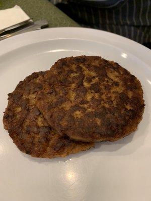 Chorizo and Sausage Patties