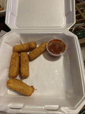 Mozzarella sticks