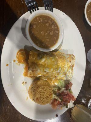 Crab and Shrimp Enchilada