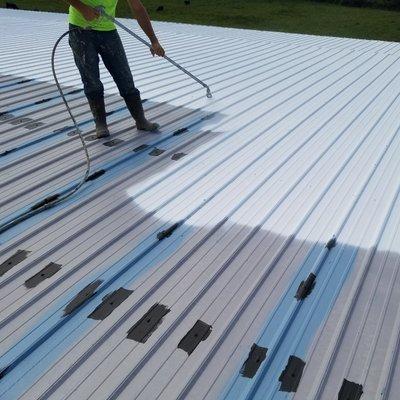 Our protective coatings defend against UV radiation damage, while vastly limiting the amount of heat penetrating the rooftop.