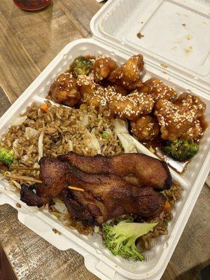 C2. Sesame Chicken Combo