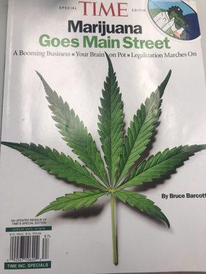 A Time magazine special on marijuana they had.