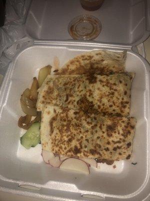 Chicken quesadilla