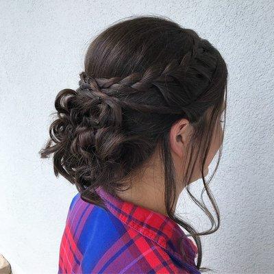 Prom updo