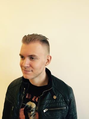 Trendy Men's Cut done by Abrahim!  #tigisalondc