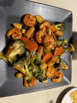 Shrimp with Mix Vegetables