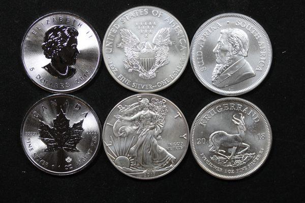 We buy silver bullion and coins!