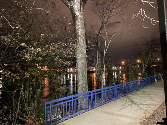 Another view of the river in front of scotties