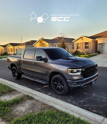 2021 Dodge Ram Laramie with that QUARTZ Ceramic Gloss