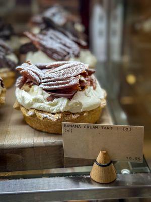 banana cream tart