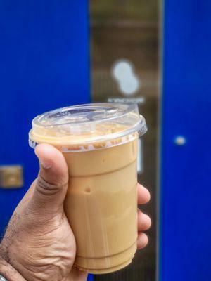 Honey Oat Iced Latte