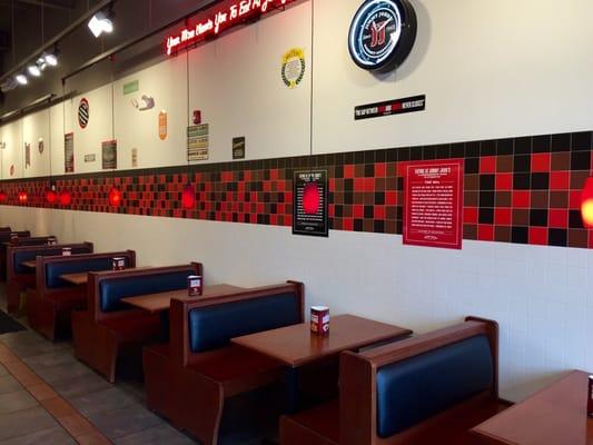 Dining Area at Jimmy John's