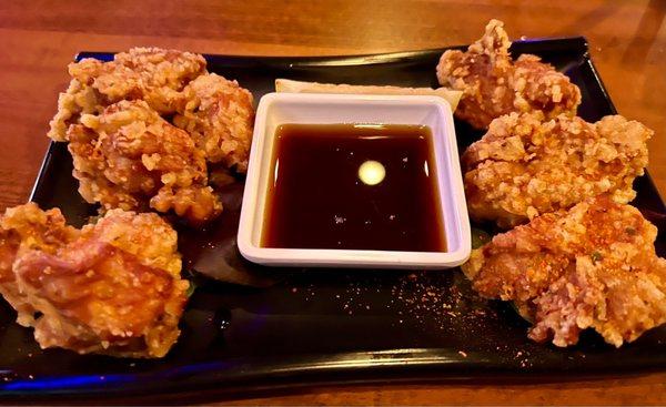 Chicken karaage appetizer- crazy crispy good!