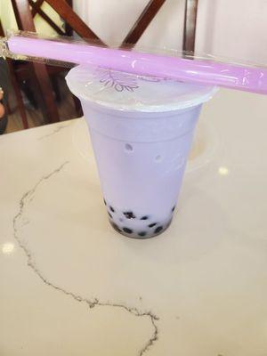 Taro bubble tea. No other flavor matters