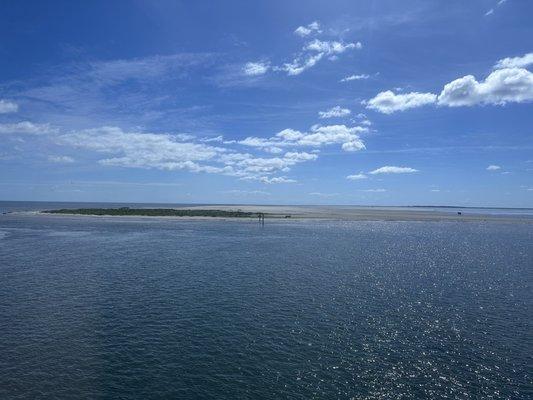 Sandbar in the Sound.