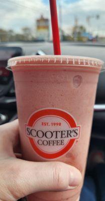 Amazing strawberry shake!