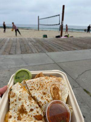 Jamaican Jerk Chicken Quesadilla