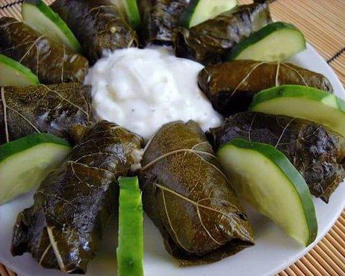 Dolma(Grape leaves with Rice)