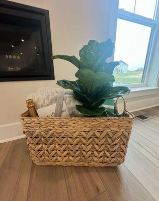 Gifts from our sweet Realtor!