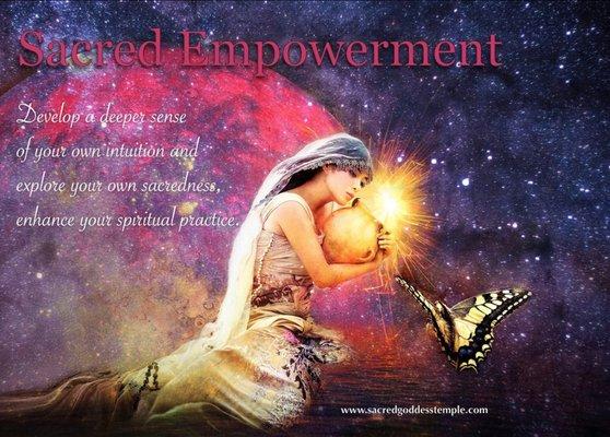 Sacred Empowerment session for support and guidance on your spiritual quest.