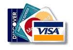 Accept cash, check and all major credit cards.