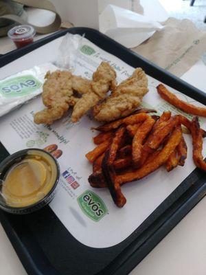 Chicken strips n fries