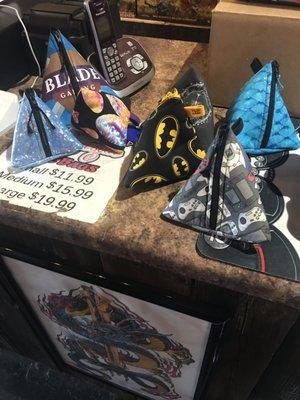 Locally made dice bags