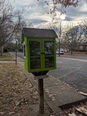 Culbreth Little Free Library, 1900 The Plaza, Charlotte