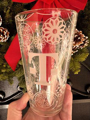 Free Holiday glassware