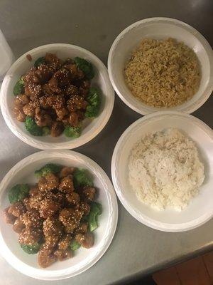 Sesame chicken