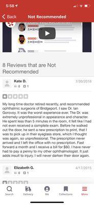 "Not recommended" reviews that you should read that are hidden