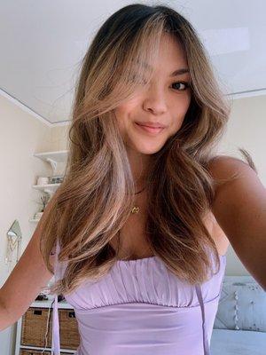 Lightened my hair with full balayage - Ashy tones