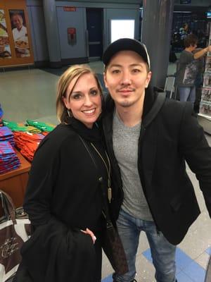 Dede and Guy Tang!  Ran into Guy at the Chicago airport.  So fabulous and friendly and sincere in person.  Great teacher! He loves his art.