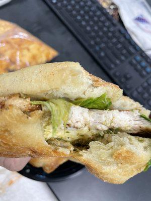 The Tuscan chicken sandwich of deliciousness!