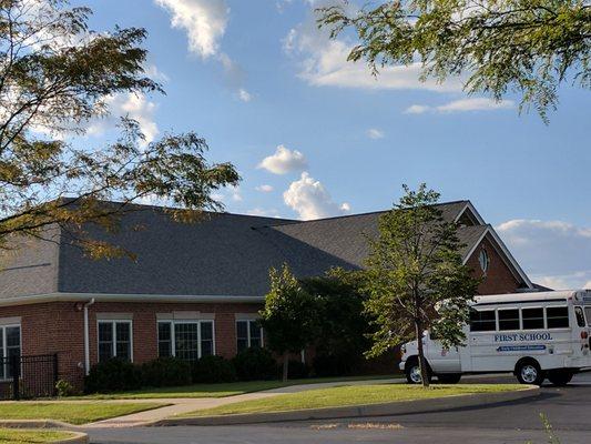 Building and bus