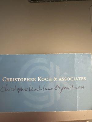 Christopher Koch And Associates